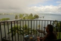 Fr�hst�ck am Balkon